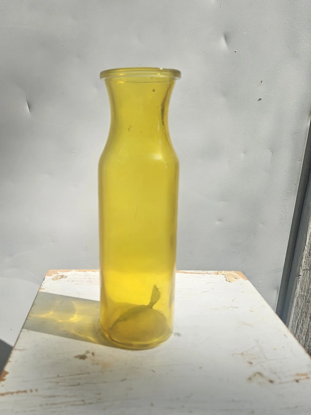 Source Unknown Orange and Yellow Glass Vase Trio - Colorful Home Accent